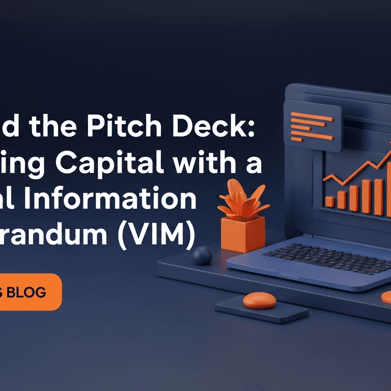 Strategic Intel: Beyond the Pitch Deck: Securing Capital with a Virtual Information Memorandum (VIM)