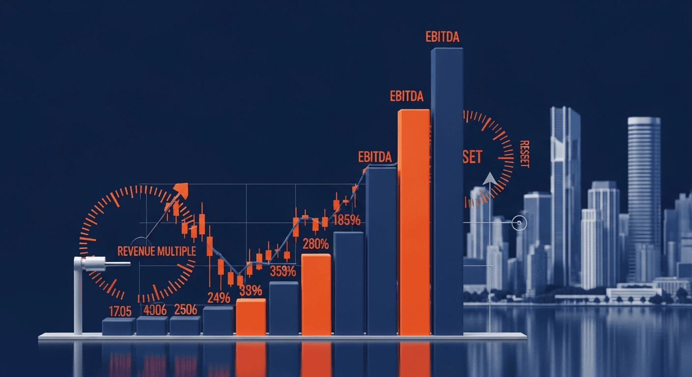 tech ma valuations 2026 forget 10x reven